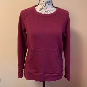 Front Pocket Pullover Wine
